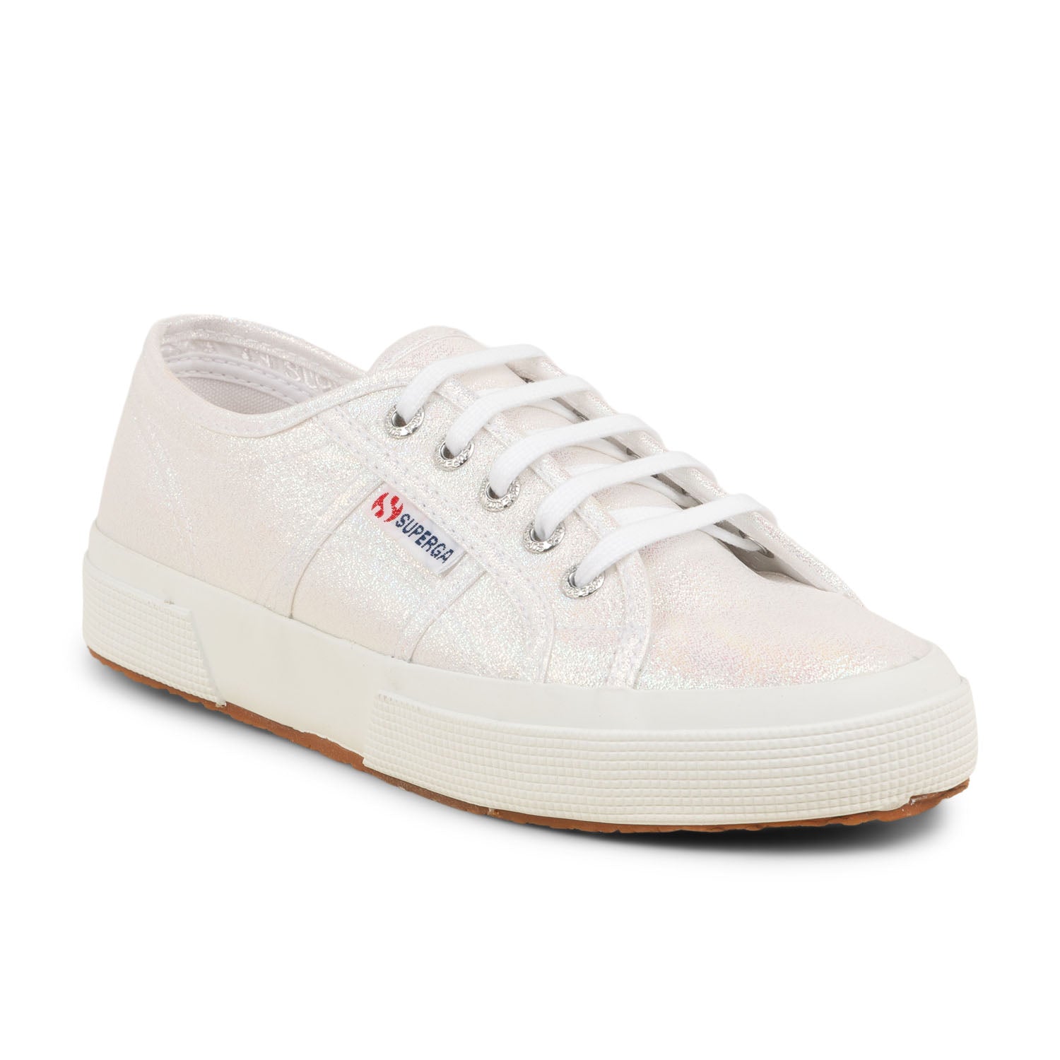 Baskets Femme SUPERGA 2750 LAMEW
 Blanc
