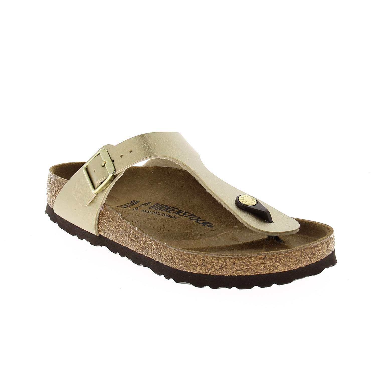 Mules Femme BIRKENSTOCK GIZEH Or/Bronze