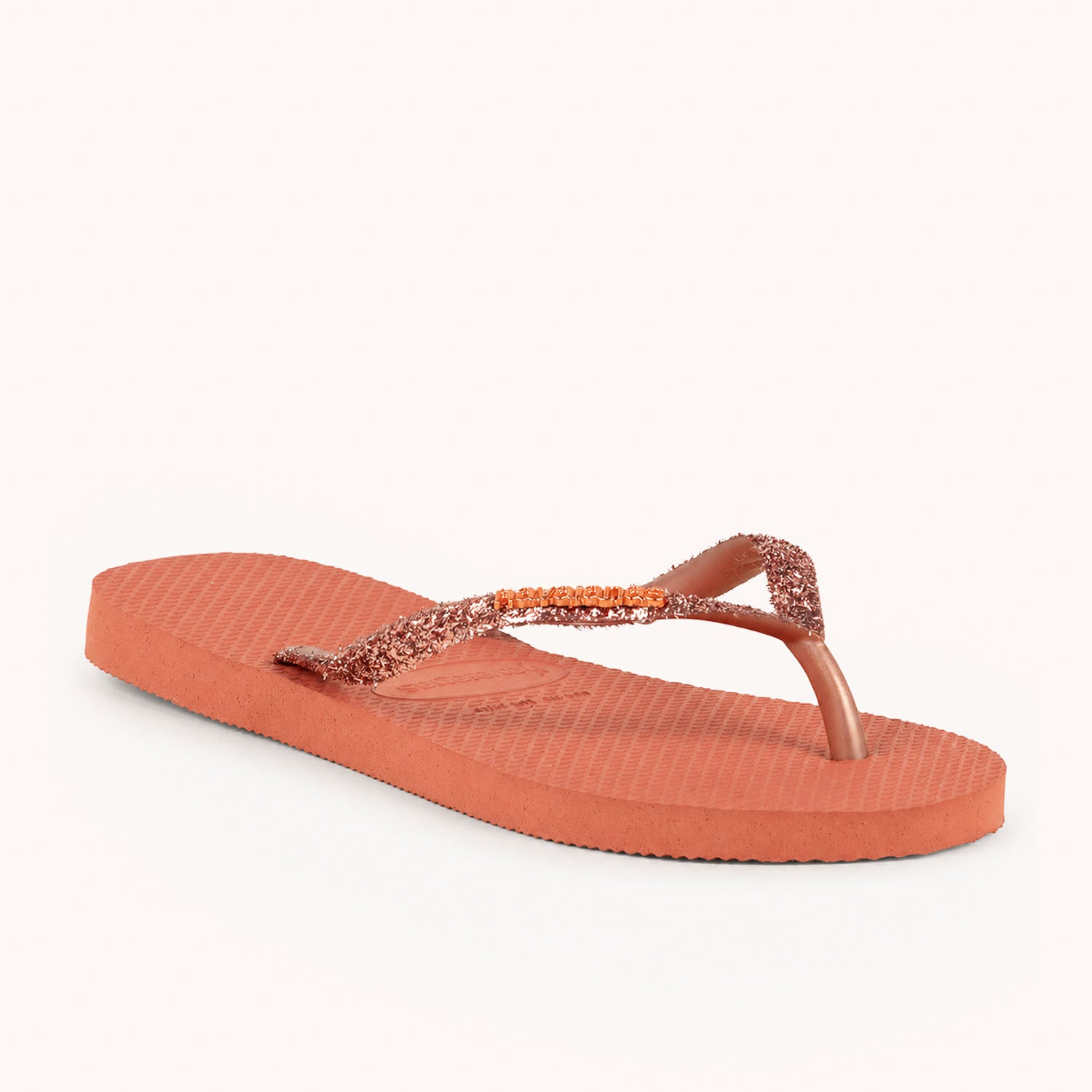 Tongs et crocs Femme HAVAIANAS GLITTER II Rose
