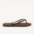 Tongs et crocs Femme HAVAIANAS GLITTER II Marron