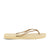 Tongs et crocs Femme HAVAIANAS SQUARE Beige