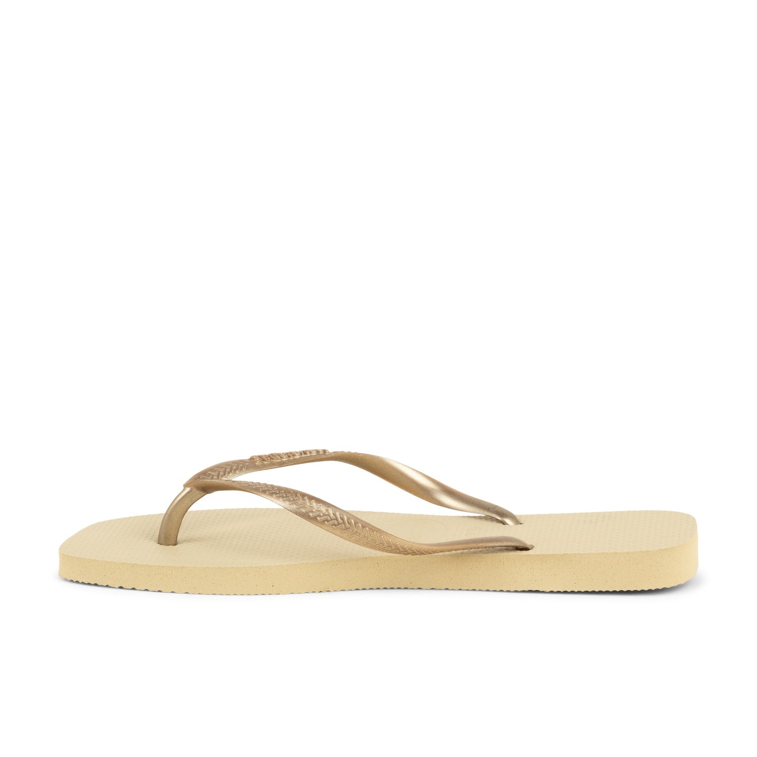 Tongs et crocs Femme HAVAIANAS SQUARE Beige