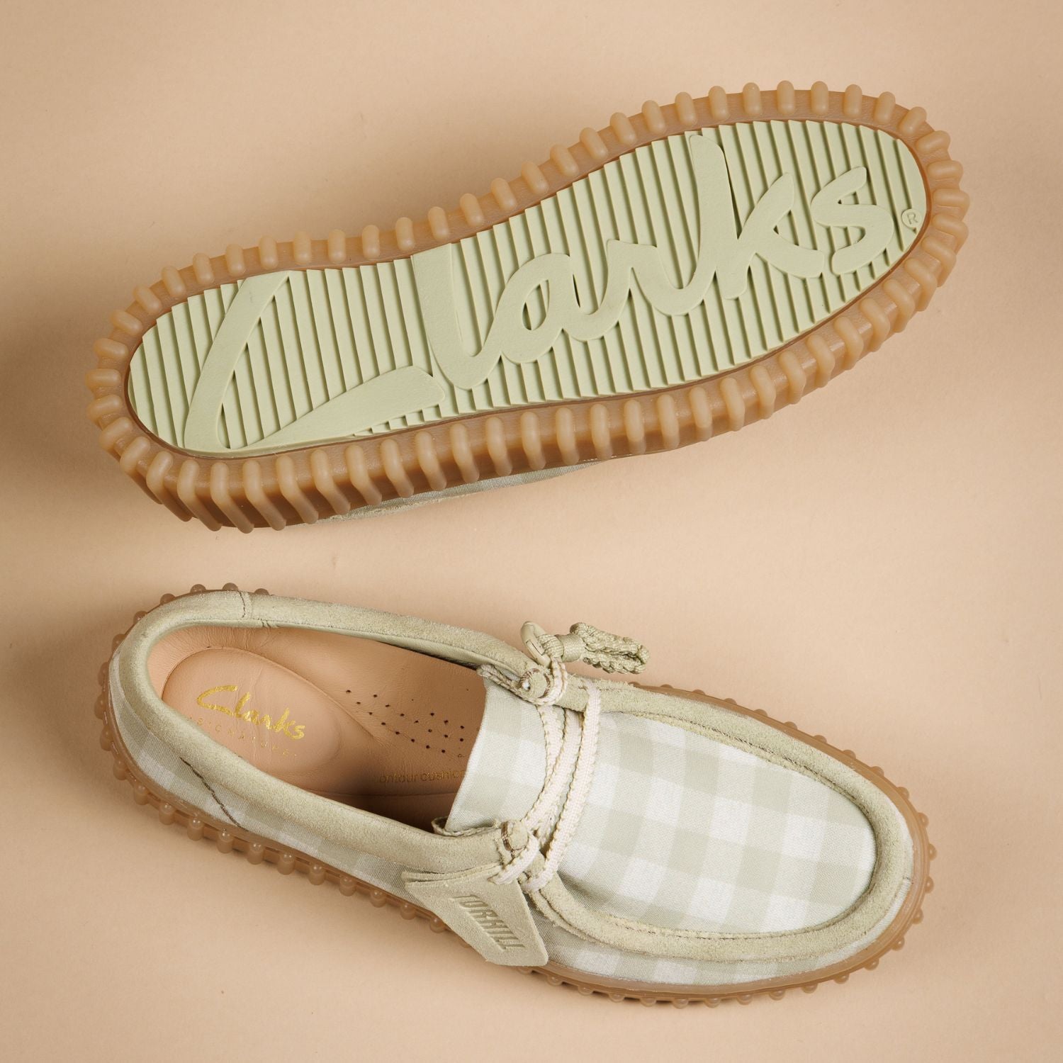 Derbies TORHILL BEE CLARKS Femme Vert