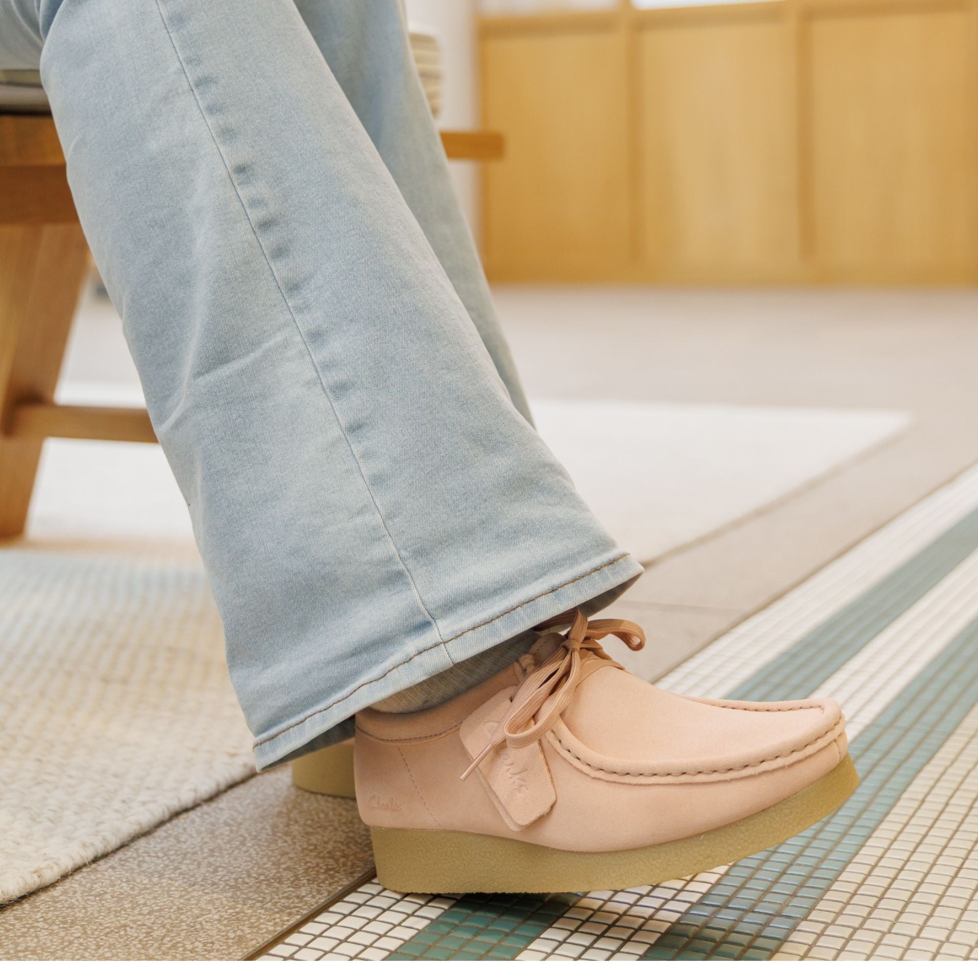 Photos instagram bessec derbies clarks rose 