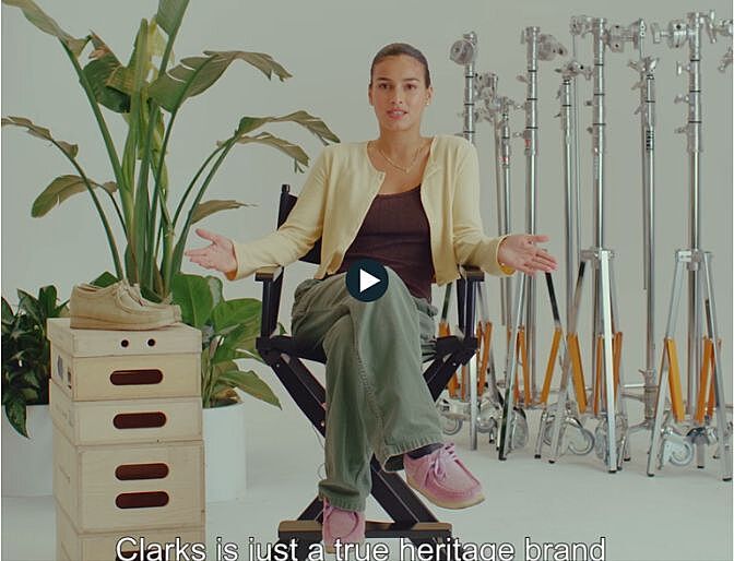 Vidéo reportage chaussures clarks