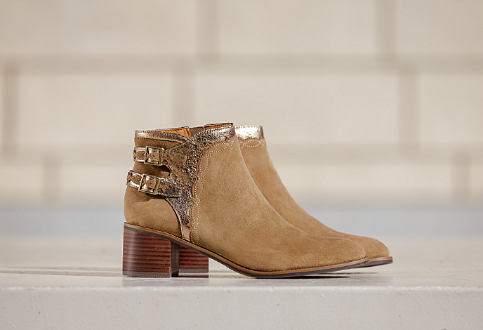 Boots et bottines en cuir - pour femme