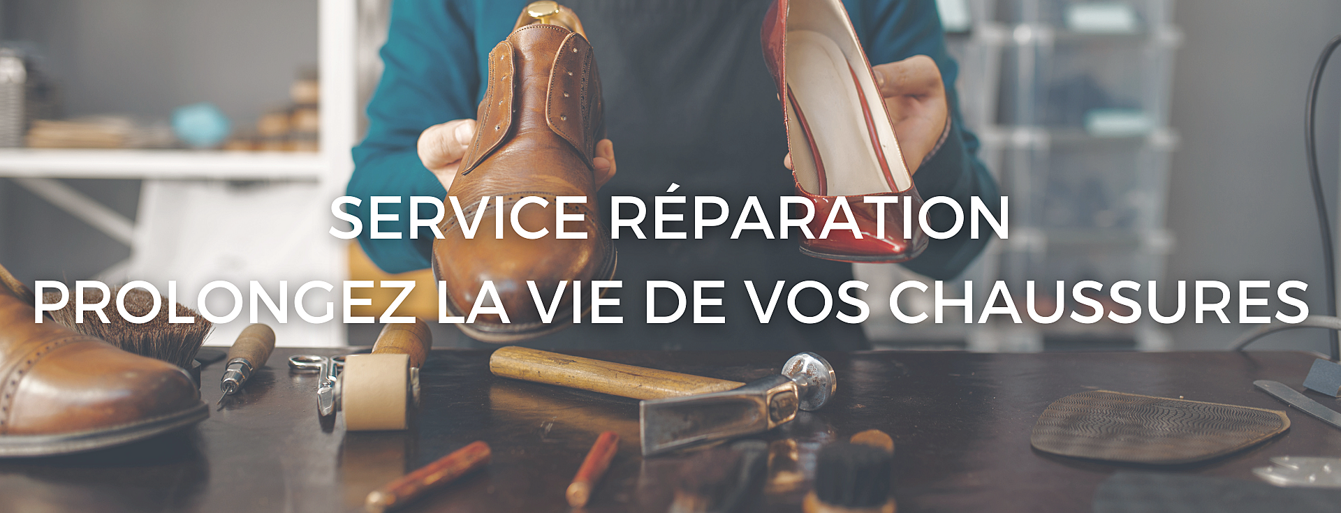 Service réparation de chaussures Bessec - Bessec Chaussures