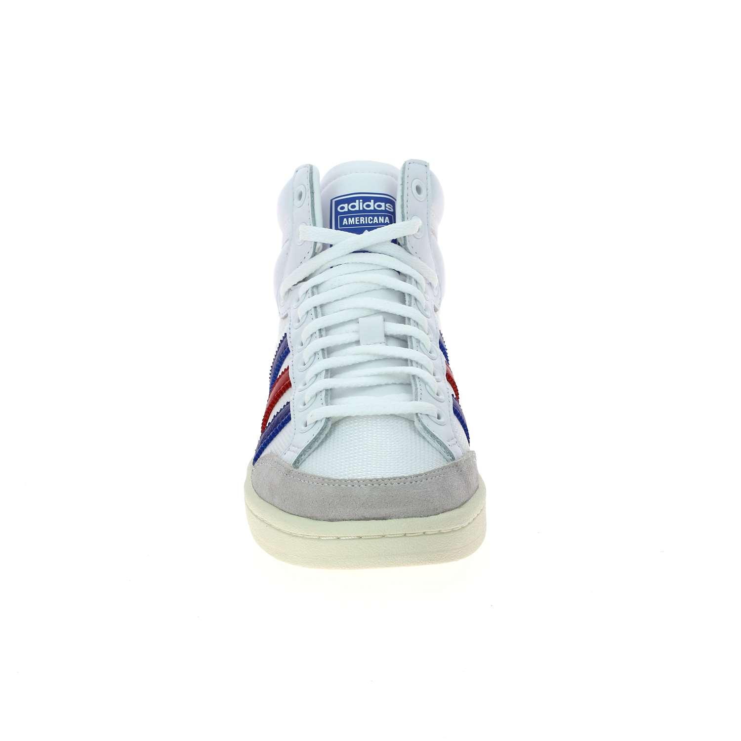 Parpadeo Permanente Cuota Baskets AMERICANA HI ADIDAS Blanc Femme - Bessec Chaussures