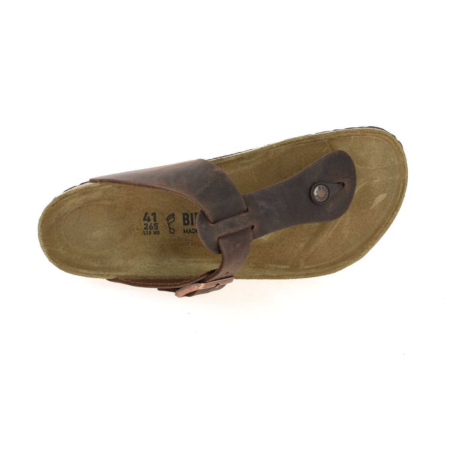 Tongs et crocs, Sandales MEDINA BIRKENSTOCK Marron Homme Bessec
