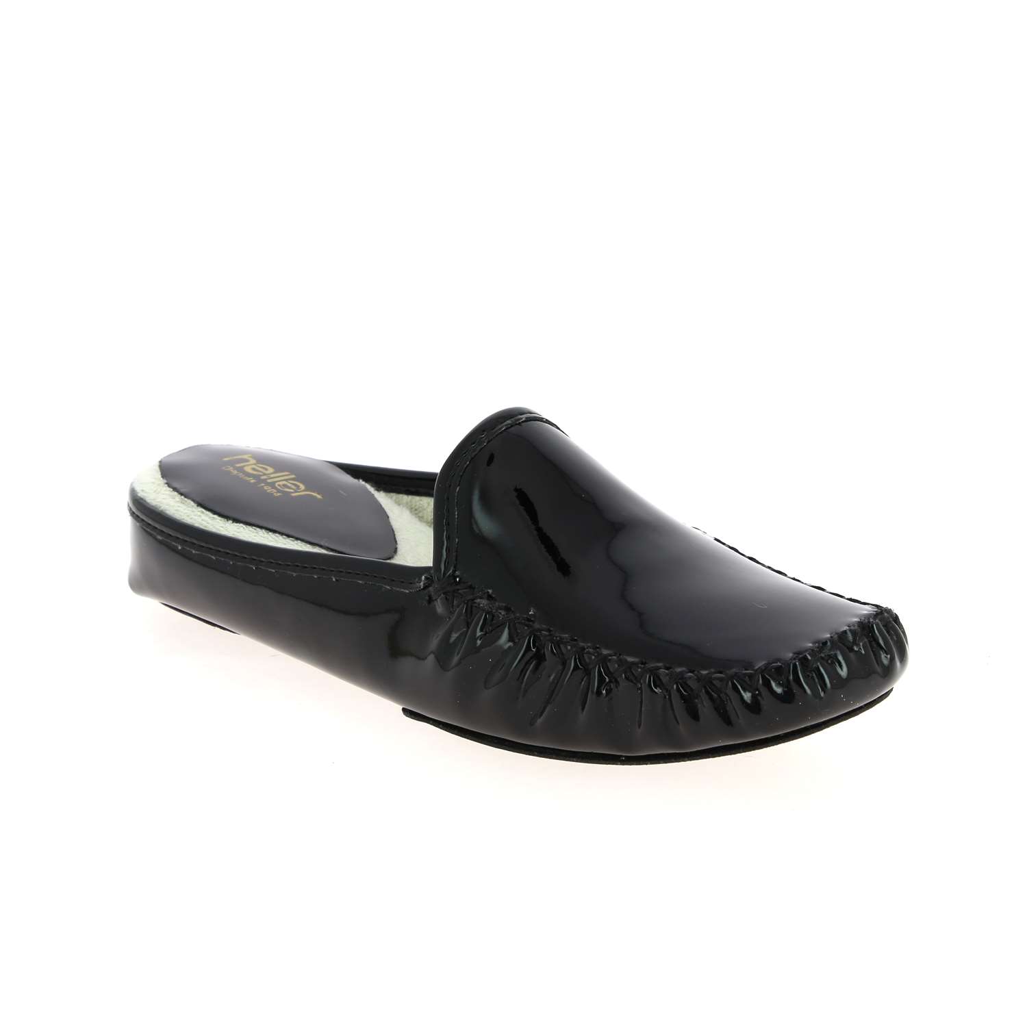 Chaussons JEANINE HELLER Noir Femme Bessec Chaussures