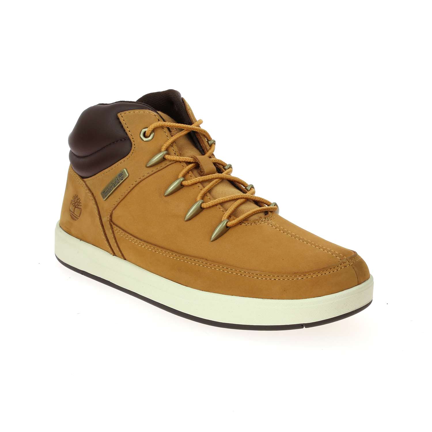 1 - DAVIS SQUARE - TIMBERLAND - Chaussures montantes - Cuir / textile
