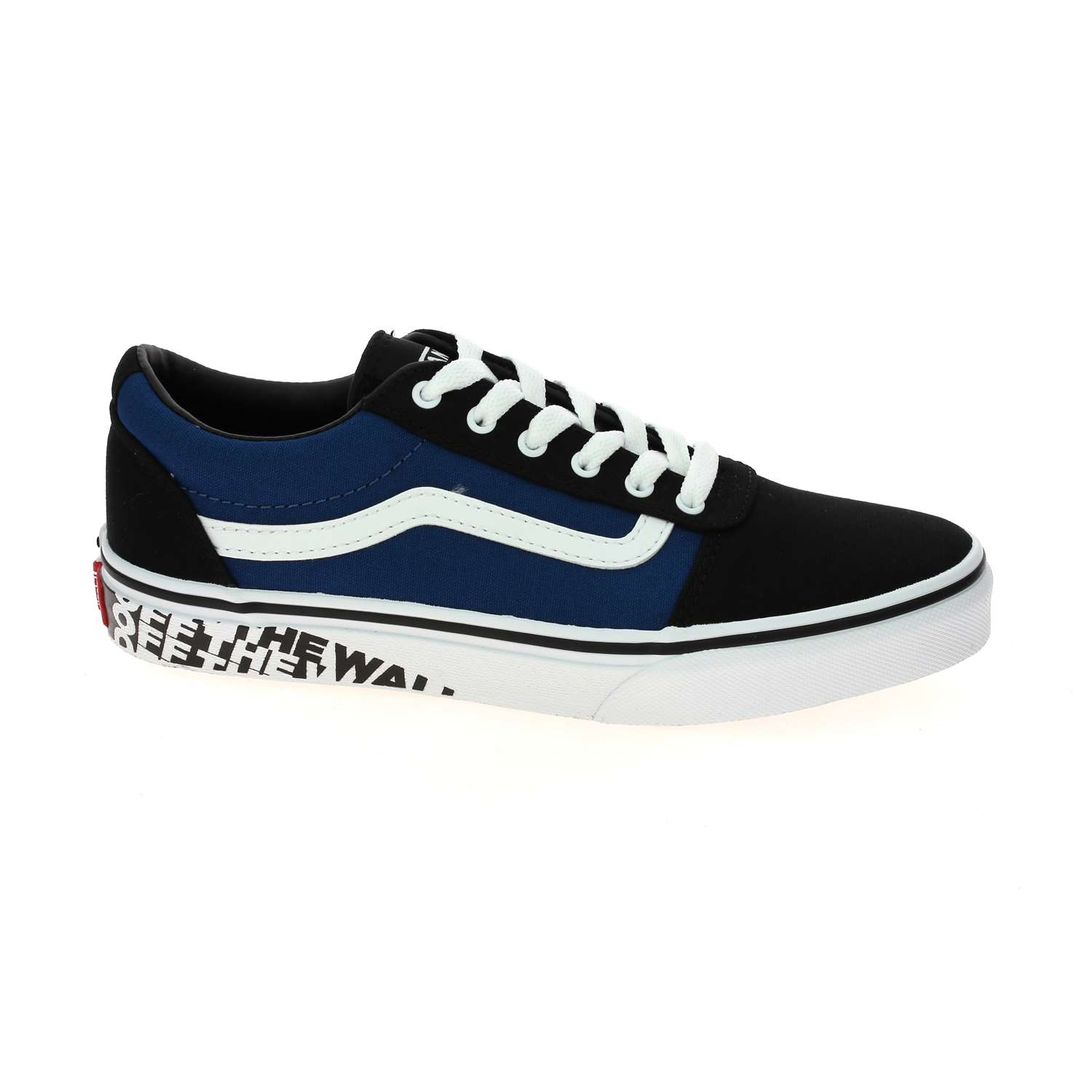 Vans blanche et bleu new arrivals