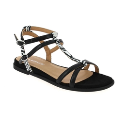 1 - IZIA - ADIGE - Sandales - Cuir / textile