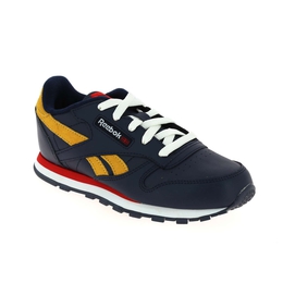 1 - CLASSIC LEATHER BOY - REEBOK - Baskets - Synthétique, Textile, Cuir, Caoutchouc