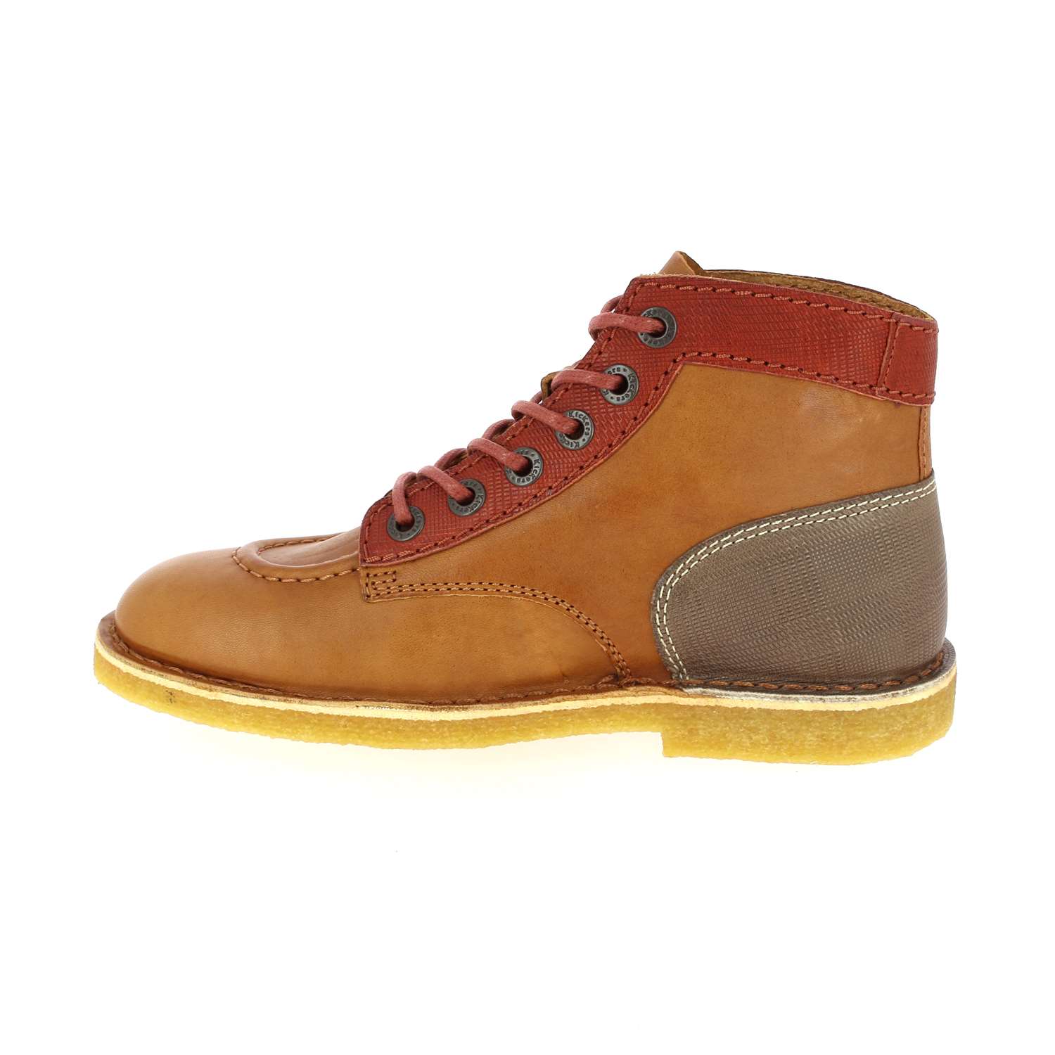 stay up Mitt Quote Boots et bottines KICK LEGENDE KICKERS Multicolore, Marron, Camel Femme -  Bessec Chaussures
