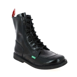 1 - MITIC ZIP - KICKERS - Boots et bottines - Cuir, Textile, Caoutchouc, Cuir verni