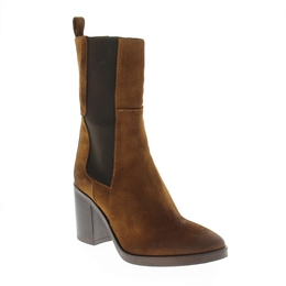 1 - CATINA - ENZO VERSINI - Boots et bottines - Nubuck, Caoutchouc, Cuir