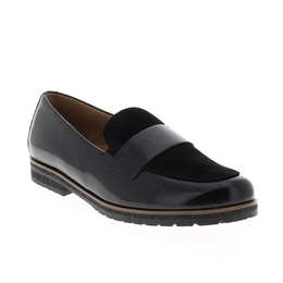 1 - GAMOCALI - GABOR - Mocassins - Textile, Nubuck, Cuir verni, Caoutchouc