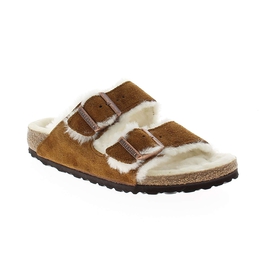 1 - ARIZONA SHEARLING - BIRKENSTOCK - Chaussons, Sandales - Textile, Caoutchouc, Cuir
