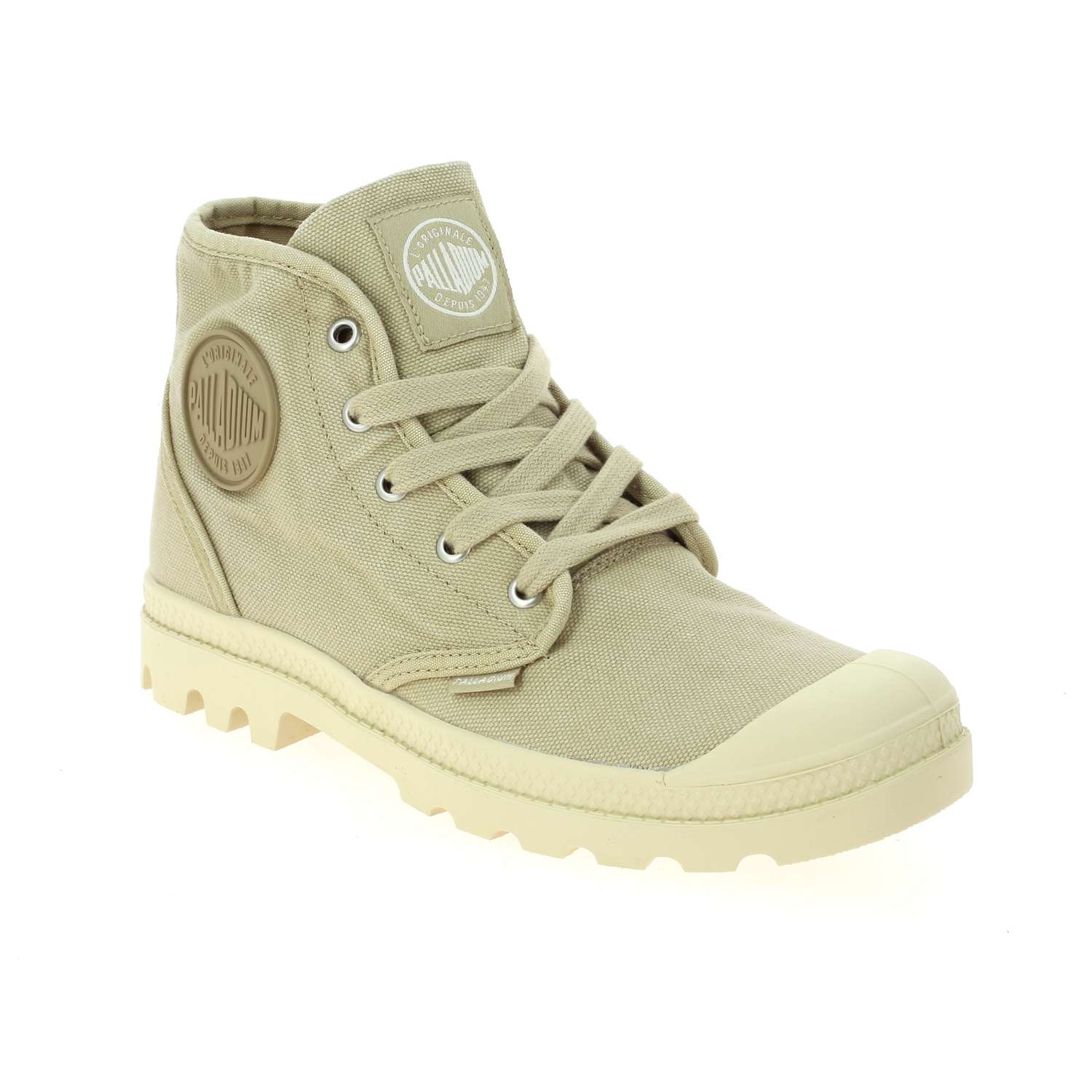 1 - PAMPA  HI - PALLADIUM - Baskets - Textile, Caoutchouc