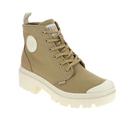 1 - PALLA BASE - PALLADIUM - Baskets - Textile, Caoutchouc