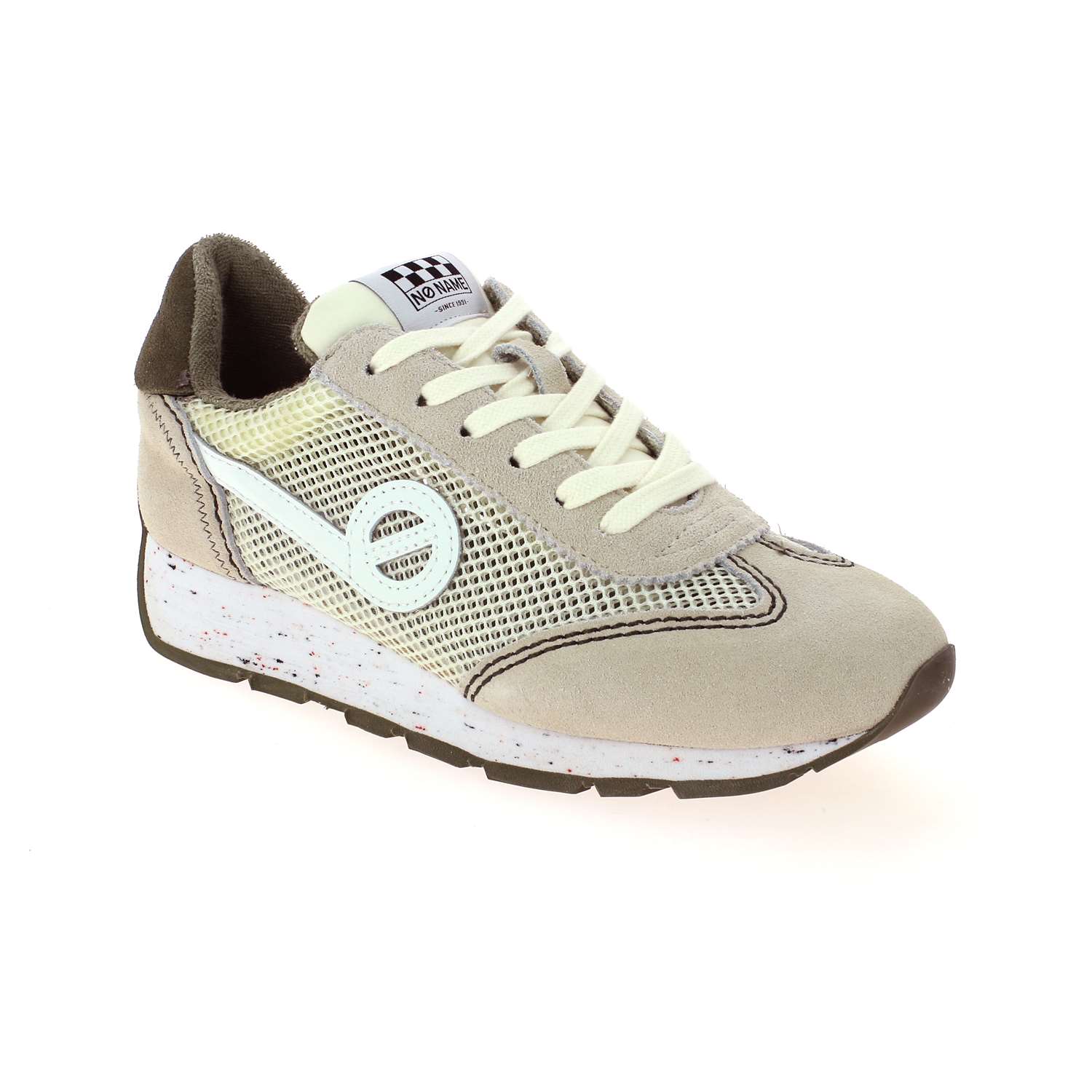 Baskets CITY RUN JOGGER NO NAME Beige Femme Bessec Chaussures