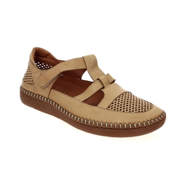 1 - MERCEUIL - COCO ABRICOT - Ballerines et babies - Cuir, Synthétique