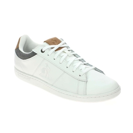 1 - COURT ALLURE DENIM - LE COQ SPORTIF - Baskets - Cuir, Textile, Caoutchouc