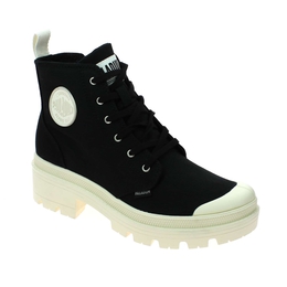 1 - PALLA BASE - PALLADIUM - Baskets - Caoutchouc, Textile