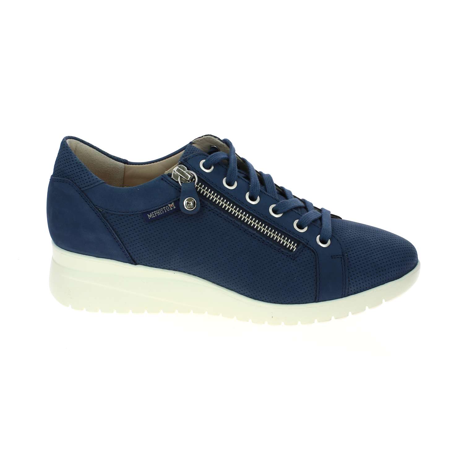 Baskets IVANIA MEPHISTO Bleu Femme Bessec Chaussures