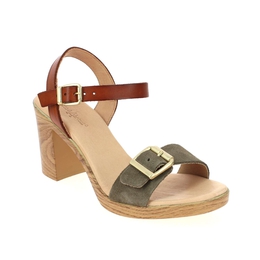 1 - CLOCLOIS - COCO ABRICOT - Sandales - Nubuck, Synthétique, Cuir