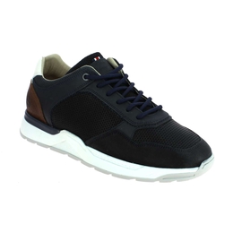 1 - BULLOIS - BULLBOXER - Baskets - Nubuck, Textile, Caoutchouc, Cuir