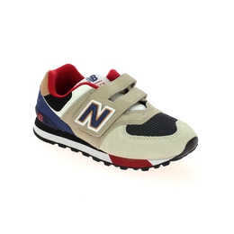1 - PV574 - NEW BALANCE - Baskets - Nubuck, Textile, Caoutchouc