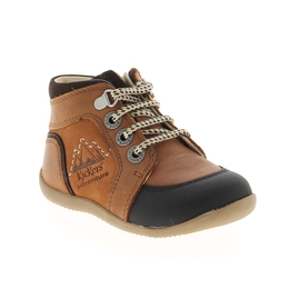 1 - BINS MOUNTAIN - KICKERS - Chaussures montantes - Caoutchouc, Cuir