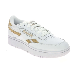 1 - CLUB C DOUBLE REVE - REEBOK - Baskets - Cuir, Caoutchouc, Textile