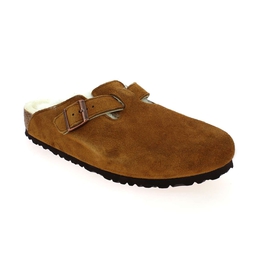 1 - BOSTON SHERLING - BIRKENSTOCK - Chaussons - Cuir, Caoutchouc, Textile