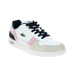 1 - T CLIP - LACOSTE - Baskets - Cuir, Textile, Synthétique