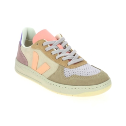 1 - V10 - VEJA - Baskets - Caoutchouc, Cuir, Textile