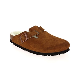 1 - BOSTON SHERLING - BIRKENSTOCK - Chaussons - Cuir, Textile, Caoutchouc
