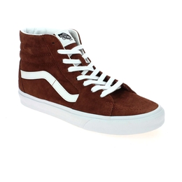 1 - SK8 HI - VANS - Baskets - Nubuck, Caoutchouc, Textile