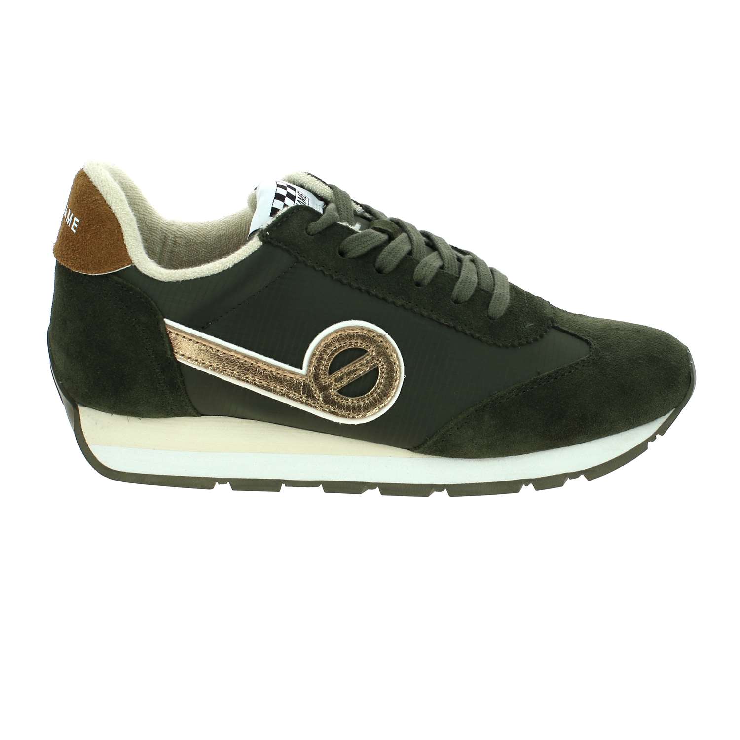 Baskets CITY RUN JOGGER NO NAME Vert Femme Bessec Chaussures