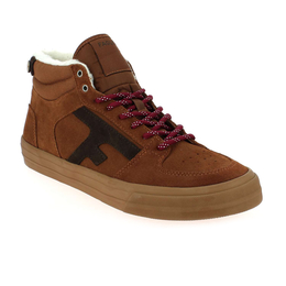1 - WALNUT MID - FAGUO - Baskets - Nubuck, Textile, Synthétique
