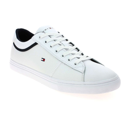 1 - ICONIC LEATHER VULC PUNCHED - TOMMY HILFIGER - Baskets - Textile, Caoutchouc, Cuir