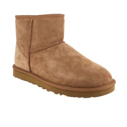 1 - CLASSIC MINI - UGG - Boots et bottines - Nubuck, Textile, Caoutchouc