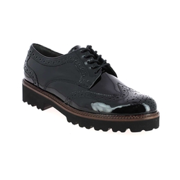 1 - GAMARINE - GABOR - Derbies - Nubuck, Cuir verni, Cuir, Caoutchouc