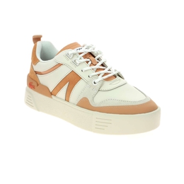 1 - L002 - LACOSTE - Baskets - Textile, Caoutchouc, Cuir