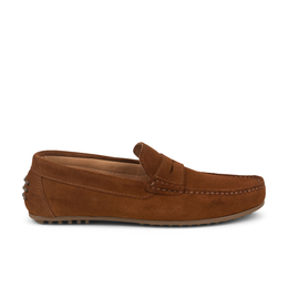 1 - LIAUSSON - COCO ABRICOT - Mocassins - Nubuck, Cuir, Caoutchouc