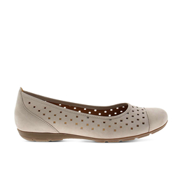 1 - FLORINE - GABOR - Ballerines et babies - Cuir, Textile, Nubuck, Caoutchouc