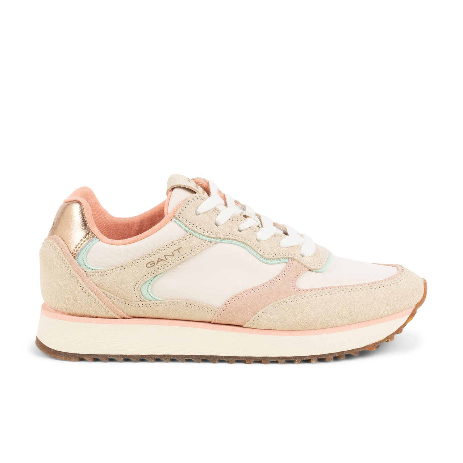 1 - BEVINDA - GANT - Baskets - Caoutchouc, Textile, Nubuck