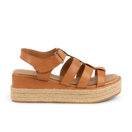 1 - MILLAS - COCO ABRICOT - Sandales - Cuir, Synthétique